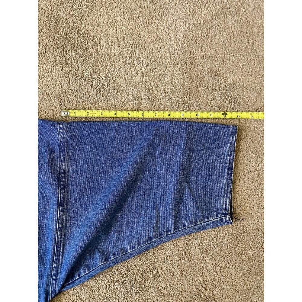 East Bay Mercantile Vintage 80’s 100% Denim Chore Smock Made In USA Size XL - Picture 8 of 16